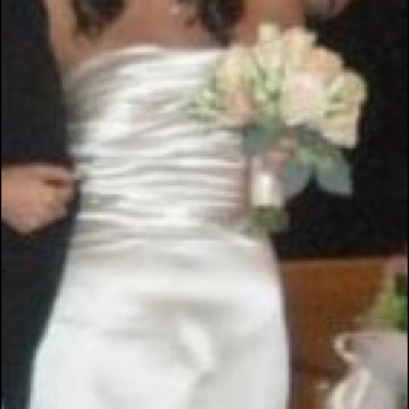 Gold Bill Levkoff gown - Picture 2 of 4